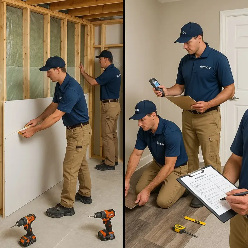 Repairs and Reconstruction process in Elk City, OK